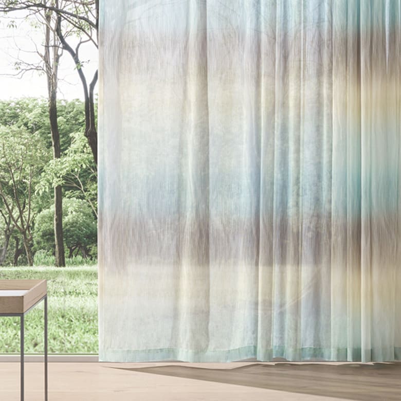 さらさらと流れる水面のよう レースカーテン